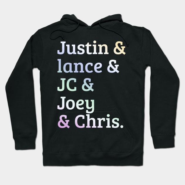 Nsync Squads Hoodie by mnd_Ξkh0s